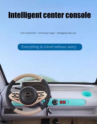 Hanpu 2024 4-местный электрический мини-автомобиль 4-колесный EV Tuk-Tuk для пассажирских поездок на низкой скорости