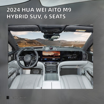 2024 Huawei AITO M9 Hybrid 1.5T EV Car для розничной торговли расширенный диапазон и эффективность