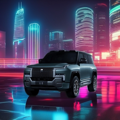 2023 BYD YangWang U8 Luxury Off-Road Range расширенный гибридный внедорожник EV Энергетические электромобили