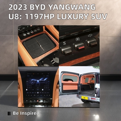 2023 BYD YangWang U8 Luxury Off-Road Range расширенный гибридный внедорожник EV Энергетические электромобили